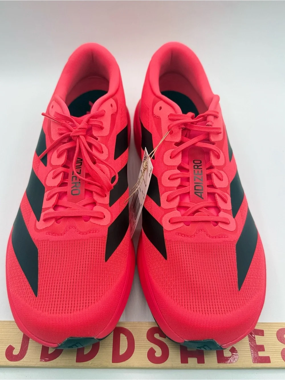 Adidas Adizero Evo SL Running Shoes Solar Red Black JS4492 Men’s Sz 13 NWT  New
